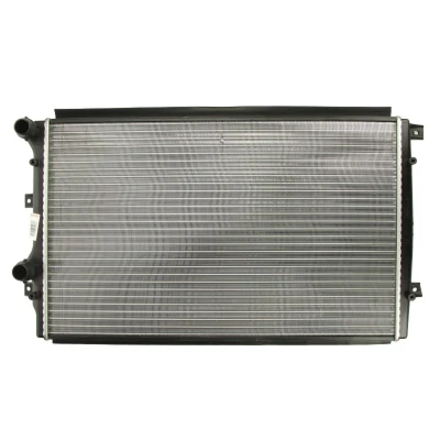 Abbildung von DENSO DRM32015 Kühler, Motorkühlung Aluminium 650 414 32 VOLKSWAGEN: Golf 5, Touran I, Plus / Crossgolf, AUDI: A3 Sportback, Hatchback