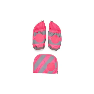 Abbildung von ergobag Seitentaschen Zip Set mit Reflektorstreifen Pink
