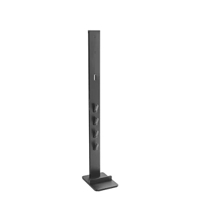 Abbildung von conecto Staubsauger Standfuß Organizer für Dyson V6 Pro, V7, V8, Cyclone Fluffy/Absolute, V10 Total Clean, Torque Drive und V11 Animal, V12 Slim Absolute, V15 Detect schwarz