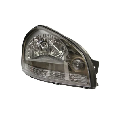 Abbildung von ABAKUS 221 1134R LDEM2 Scheinwerfer rechts H4 glasklar ohne Stellmotor für LWR, Gehäuse mit schwarzem Innenteil P43t HYUNDAI: Tucson