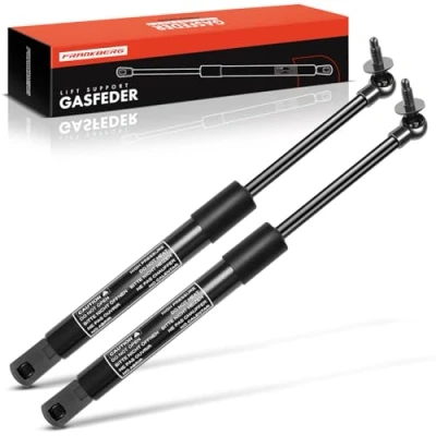 Abbildung von Frankberg 2x Gasfeder Dämpfer Heckscheibe Kompatibel mit Grand Cherokee II WJ WG Alle Motoren SUV 1999 2005 Replace# 55136965AA