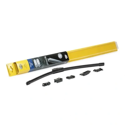 Abbildung von Scheibenwischer Hella Smartech 9XW 358 136 241 600mm beidseitig Flachbalkenwischblatt BMW: 3 Coupe, Touring, Saloon, VOLKSWAGEN: Golf 5