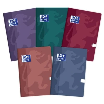 Abbildung von Oxford Touch Trend Notizbuch A5, 60 Blätter, liniert, 5 Stück Packung Farbenmix