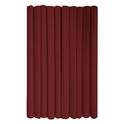 Abbildung von Interdruk Crepe Paper Rolls for Kids, DIY and Decorations Pack of 10 Reels (50cm x 200cm, 28g/m2) 28 Dark Brown, Dunkelbraun
