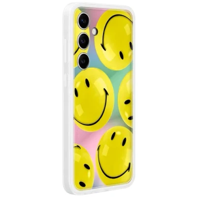 Abbildung von Samsung Galaxy S24 Hülle Kunststoff Backcover/Hard Case Handyhülle Gelb
