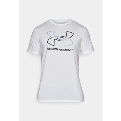 Abbildung von Under Armour Foundation Update Tshirt print, Herren, Größe: Small, White/black