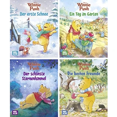 Abbildung von Nelson Mini Bücher: 4er Disney Winnie Puuh 13 16 (Nelson Ein großer Spaß im kleinen Format)