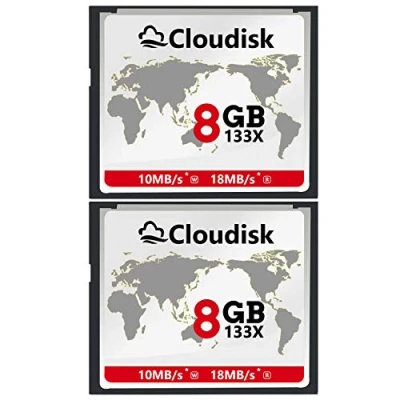 Abbildung von Cloudisk Pack von 2 Compact Flash Card (8GB)