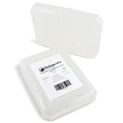 Abbildung von Seifenprofis Aloe Vera Seife Glycerinseife Rohseife Seifenbasis (1kg SLS+SCS Frei) 100% Vegan zum Seifengießen Transparent