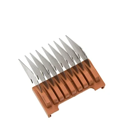 Abbildung von Moser Aufsetzkamm Type 19 nr. 4 Metall Orange 13mm