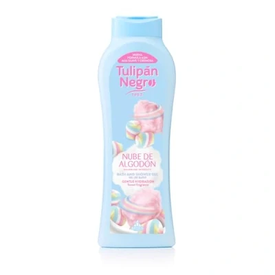 Abbildung von Tulipan Schwarz, Badegel Wolke Baumwolle, Soft Hydrat, 720 ml