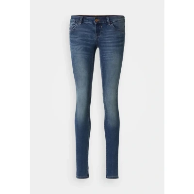 Abbildung von ONLY Onlcoral Superlow Jeans Skinny Fit, Damen, Größe: 32x30, Dark blue denim