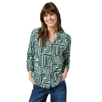 Abbildung von Cecil Blusenshirt, mit All Over Print