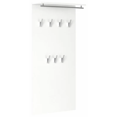 Abbildung von Schildmeyer 133486 Brisbane Garderobe, 60.0 x 20.5 110.5 cm, Weiß Glanz
