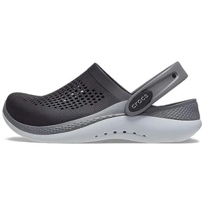 Abbildung von Crocs LiteRide 360 Clog K Blk/SGy, Holzschuh, Black/Slate Grey,