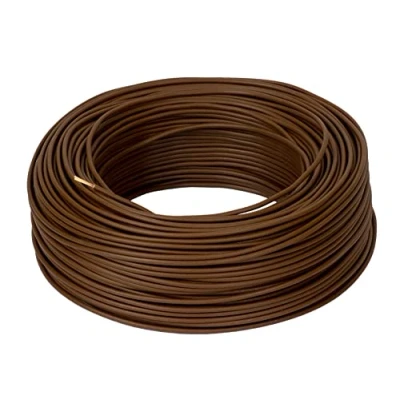 Abbildung von 10 Meter ALPTEG H07V K Kabel 2,5 mm² braun