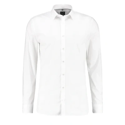 Abbildung von OLYMP Herren Businesshemd Langarm No.Six,Einfarbig,super Slim,Urban Kent,Hellbeige 20,39