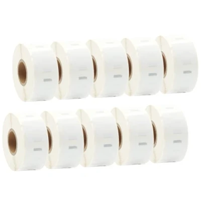Abbildung von Doree S0929120 QR Code Aufkleberetiketten,25x25mm,750 Etiketten pro Rolle,s0929120 lable 25mm kompatibel mit Dymo LabelWriter 4XL 450 400 330 320 310 (10 Packungen)
