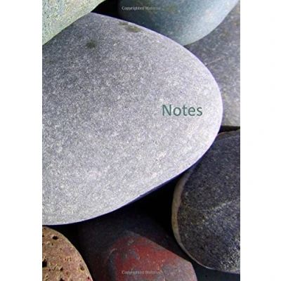 Abbildung von Notizbuch / Tagebuch Steine DIN A5, liniert
