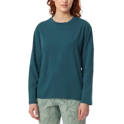 Abbildung von Schiesser MIX Relax Nachtwäsche Shirt, Damen, Größe: 40, Petrol
