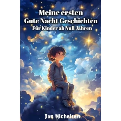 Abbildung von Gute Nacht Geschichten für Babys ab 0 Jahren zum Vorlesen, Einschlafgeschichten mit Bildern zur Beruhigung: Sammlung von Kurzgeschichten und Kleinkinder