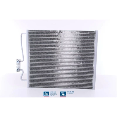 Abbildung von NISSENS 94275 Klimakondensator ohne Trockner Aluminium 498 R 134a