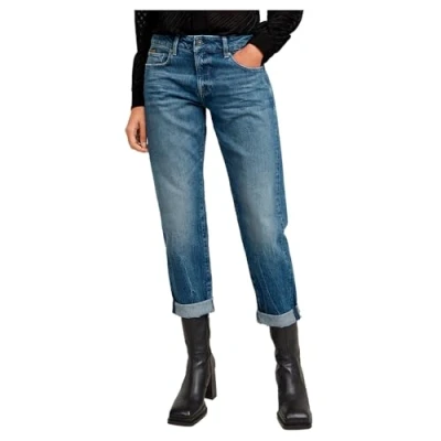 Abbildung von G Star RAW Damen Kate Boyfriend Jeans, Blau (Faded Blue Marble D15264 D434 G723), 29W / 30L