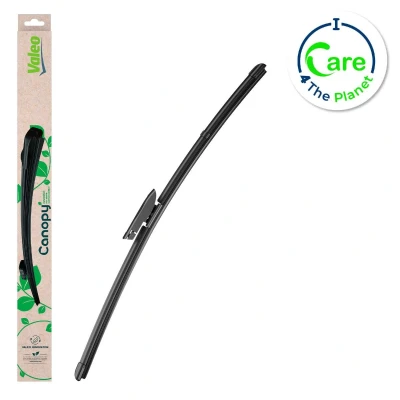 Abbildung von Scheibenwischer Valeo Canopy 583952 500mm Flachbalkenwischblatt, Wischgummi aus &gt;80 % nachhaltigen Materialien RENAULT: CLIO 2