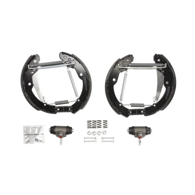 Abbildung von BOSCH 0 204 114 632 Bremsensatz, Trommelbremse mit Zubehör, Radbremszylinder SKODA: Octavia I Hatchback, Roomster