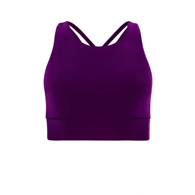 Abbildung von Winshape Functional Comfort SB103C Sportbh mit leichter Stützkraft, Damen, Größe: XS, Dark plum