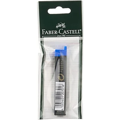Abbildung von FABER CASTELL 120701 Feinmine Super Polymer, 0,7 mm, Härtegrad B, 12 Stück