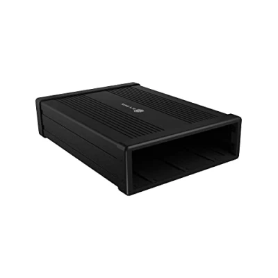 Abbildung von ICY BOX 5,25 Zoll Gehäuse extern für Blu ray und DVD Laufwerke, USB 3.0, Aluminium, Schwarz, IB 525 U3