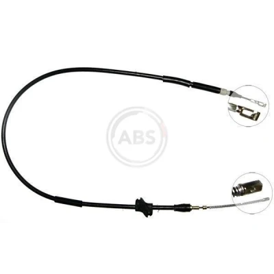 Abbildung von A.B.S. K10147 Handbremsseil 1345 Trommelbremse für Links /Rechtslenker AUDI: 80 B3, 90 B3