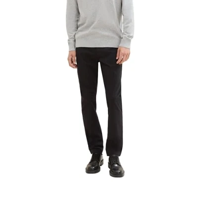 Abbildung von TOM TAILOR Herren Chino Hose aus Stretch Twill,29999 Black, 28/34