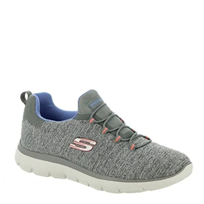 Abbildung von Skechers Women&#039;s, Summits Quick Getaway Sneaker Grey Blue 7 M
