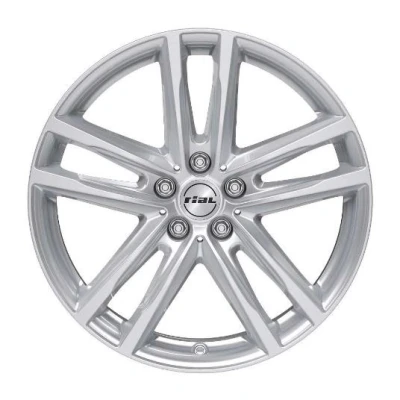 Abbildung von RIAL 5 loch 18Zoll 112mm Alufelge X10 Polarsilber 70843V21 0 Felge