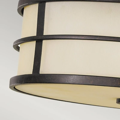 Abbildung von Feiss FE Fusion F Deckenleuchte 3xE27 H:12,4 L:34,3 B:34,3