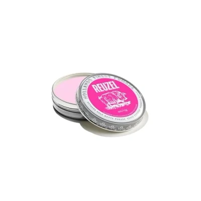 Abbildung von REUZEL Pink Extreme Hold Matte Pomade, Strongest All Day Hold, Water Soluble Styling, No Shine &amp; Flake Free, Easy To Wash Out, For Hairstyles, 113g (4 oz)