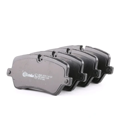 Abbildung von BREMBO P 44 021 Bremsbelagsatz für Verschleißwarnanzeiger vorbereitet mit Zubehör LAND ROVER: Range Rover Sport, 4, Discovery 5