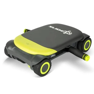 Abbildung von WONDER Core Ab Roller für Bauchmuskeltraining, Wheel Workout, Rebound Bauchrad mit Ellenbogenstütze, Bauchübungen Rad, Maschine (Grün)