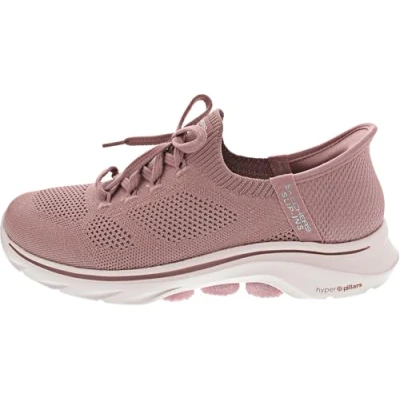 Abbildung von Skechers Damen Go Walk 7 Via Sneaker, violett, 42 EU