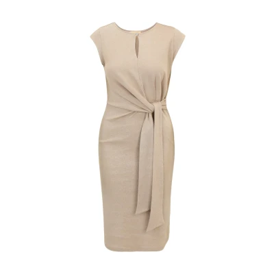 Abbildung von Cartoon Cocktailkleid/festliches Kleid, Damen, Größe: 36, Nature silver