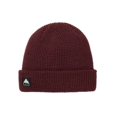 Abbildung von Burton Unisex Recycled Waffle Beanie Mütze, Almandine, One Size