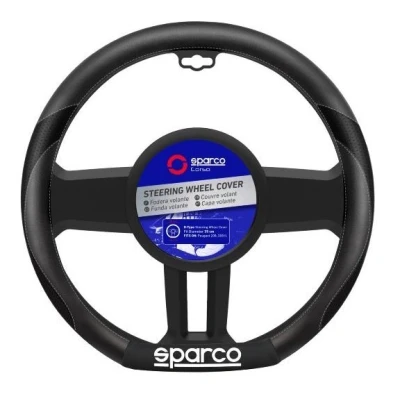 Abbildung von SPARCO SPS114 Lenkradbezug schwarz/grau PVC