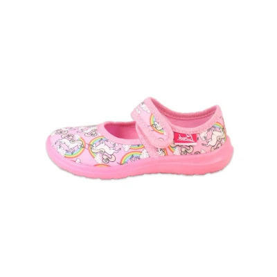 Abbildung von Beck Rainbow Hausschuh für Kinder, Größe: 31, Rosa Schuhe