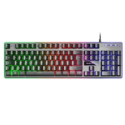 Abbildung von Mars Gaming MK220FR, Tastatur H Mech, FRGB Rainbow &amp; Halo, Antighosting, Französische Sprache