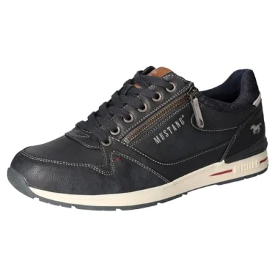 Abbildung von Mustang Sneaker low, Herren, Größe: 42, Navy Schuhe