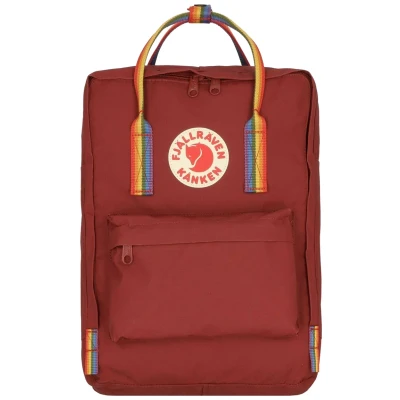 Abbildung von Fjällräven Kanken rainbow 38 CM Tagesrucksack, Größe: One Size, Ox red pattern