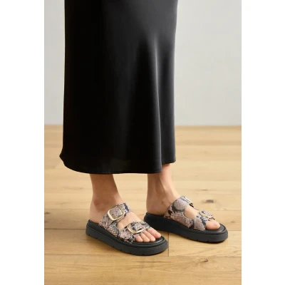 Abbildung von Tamaris Hausschuh, Damen, Größe: 39, Beige snake Schuhe