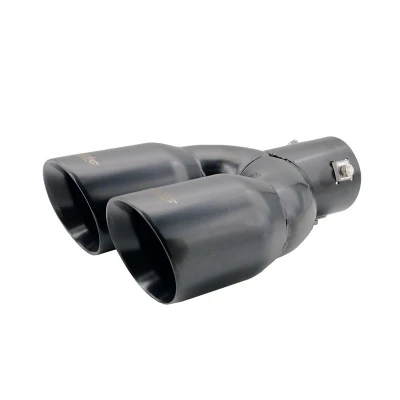 Abbildung von Simoni Racing TRX/92 Auspuffblende 76mm rund, V Form Edelstahl 240mm